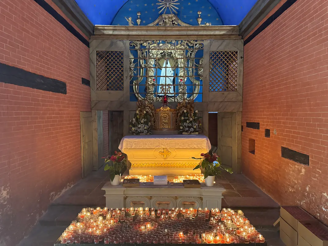 Kerzen in der Gnadenkapelle